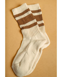 Retro Stripe Ankle Socks