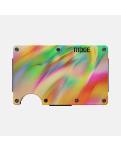 Ridge Tie Dye Cash Strap Wallet A0326