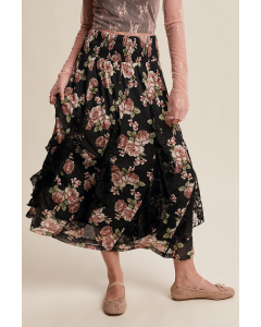 Rose Garden Ruffle Skirt