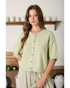 Sabrina Short Sleeve Cardigan