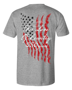 Salty Crew Men's Love Of Country Short Sleeve Tee CV9666