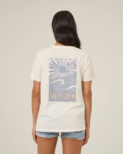 Salty Crew Women's Rise & Smile Boyfriend Tee 25035160W