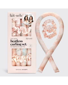 Satin Heatless Curl Set