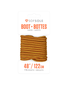 Sofsole 48" Waxed Boot Laces 84893