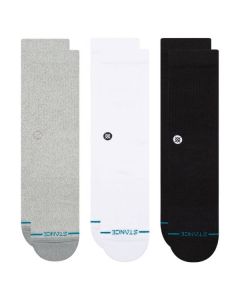 STANCE MENS ICON 3PK SOCKS M556D18ICP