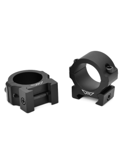 Warne Vapor Horizontal 1" Low Matte Rings  V600M