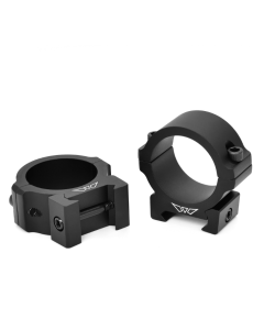 Warne Vapor Horizontal 30MM Low Matte Rings  V613M