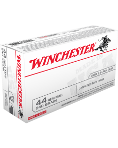 Winchester 44Mag 240Gr. JSP 50rd Ammo Q4240