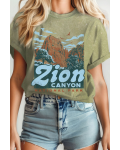 Zion Canyon National Park Tee