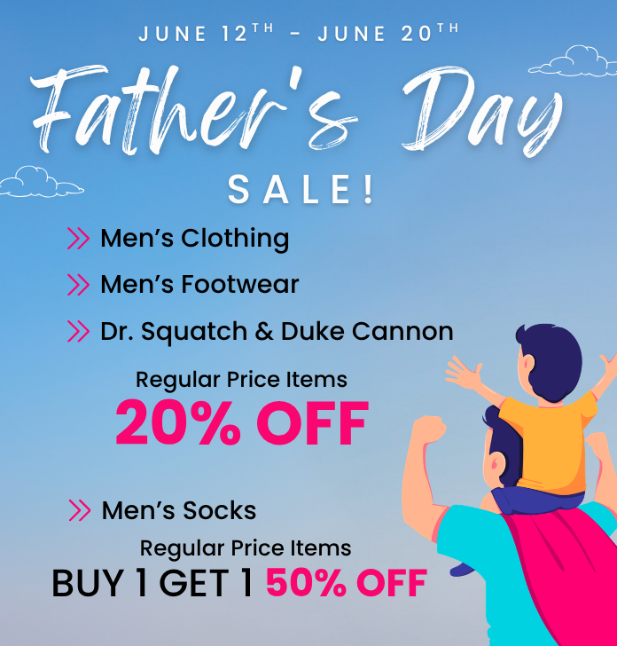Happy Fathers Day! redirects to mens category