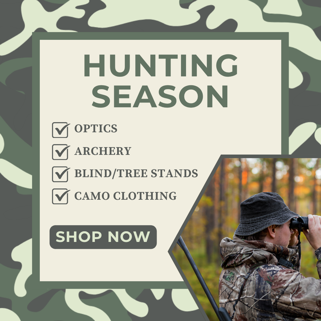 Hunting Season redirects to hunting clothing category.