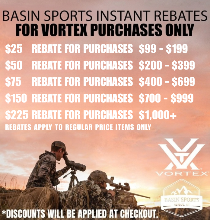 Vortex Days Rebates. Redirects to Vortex brand items.