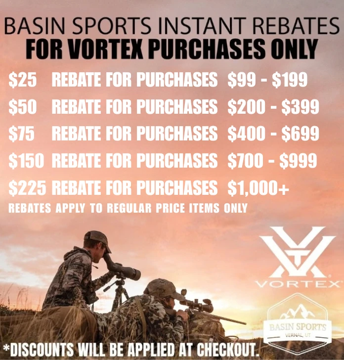 Vortex Days Rebates. Redirects to Vortex brand items.