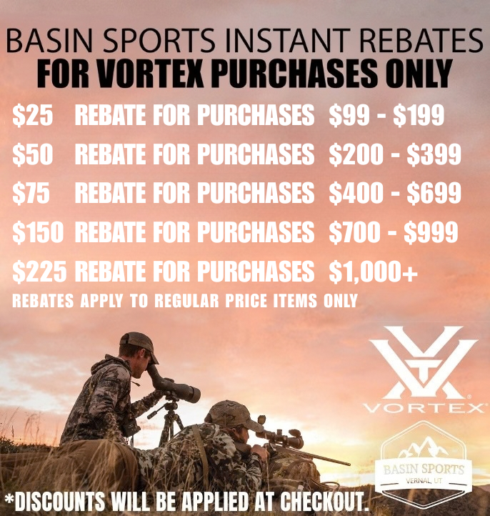 Vortex Days Rebates. Redirects to Vortex brand items.
